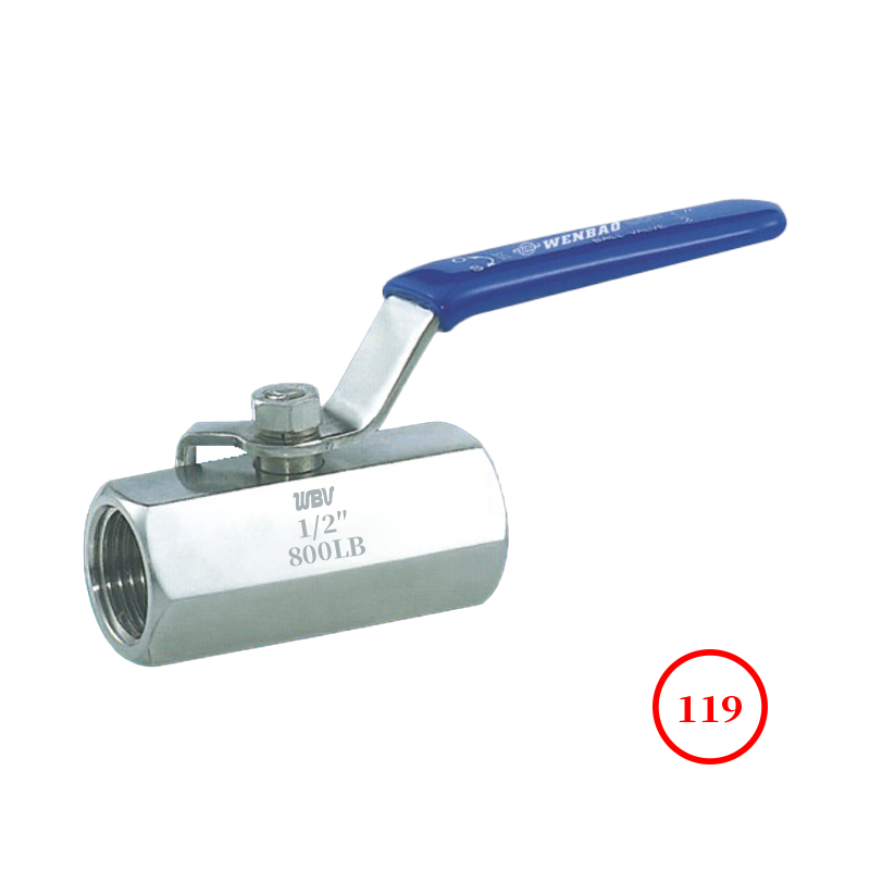 一片式锻钢高压球阀Q11F-300/900LB stainless steel