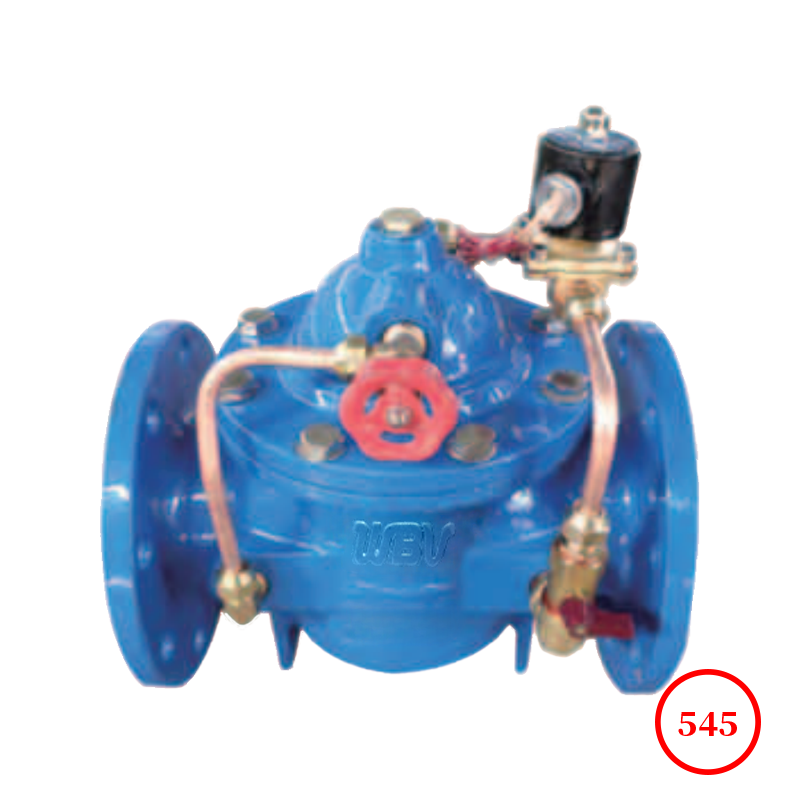 电动球墨铸铁水力节造阀 electric SG iron hydraulic control valves SK600X-10/16/25Q